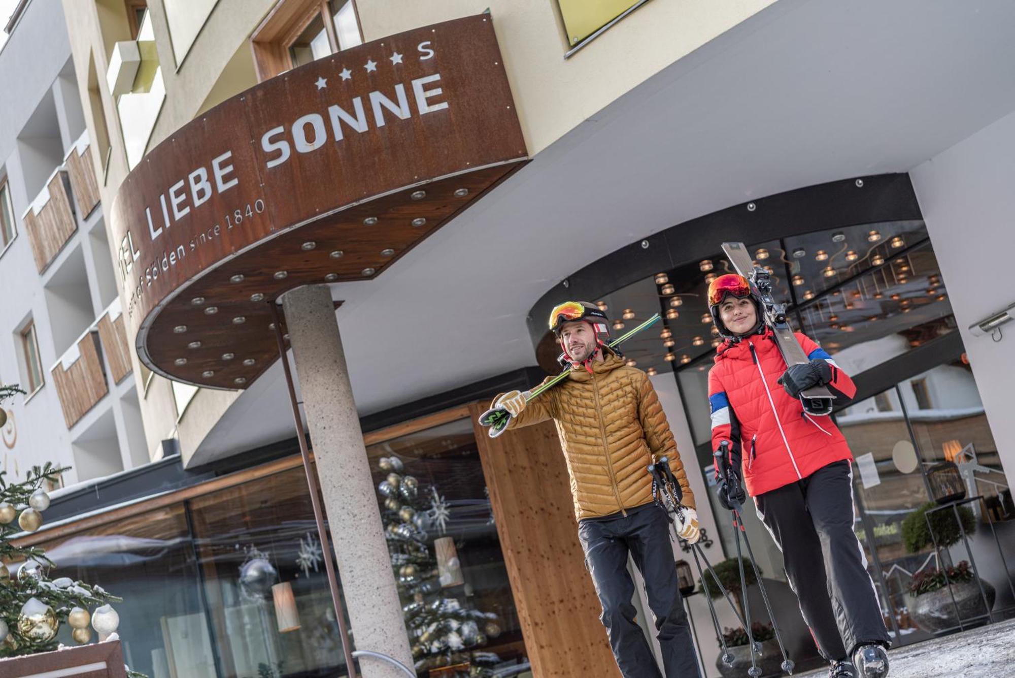 Hotel Liebe Sonne 4S Solden Exterior photo